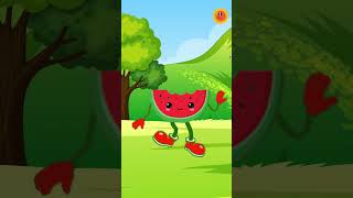 Cartoon Watermelon  Watermelon Video shorts cartoon cartoonstoryworld [upl. by Leiva]