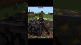 minecraft gold block logicshorts minecraft [upl. by Rovit]