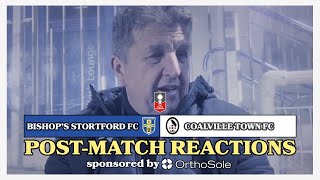 PostMatch Reaction Coalville Town FC H  Isuzu FA Trophy  With Steve Smith [upl. by Nohtanoj]