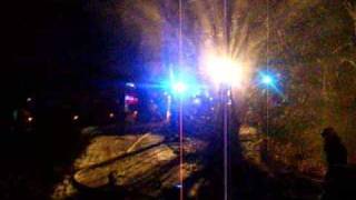 House fire in Sysmä Finland [upl. by Atinuaj]