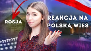 ROSJANIE są zszokowani POLSKĄ wsią  OGLĄDAM film rosjan [upl. by Eilla]