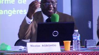 NICOLAS AGBOHOU GRANDE CONFERENCE SUR LE FRANC CFA A MARSEILLE [upl. by Roos251]