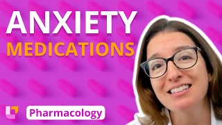 Anxiety Medications  Pharmacology  Nervous System  LevelUpRN [upl. by Bobbye]