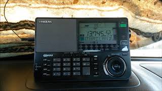 Radio Thailand World Service on Sangean ATS909X Dec 19 2018 Sangean ATS909X shortwave radio [upl. by Tatum]