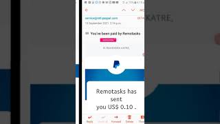 Remotask payment proof this week WORK FROM HOME [upl. by Rekrap403]