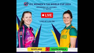 Scotland VS South Africa  Womens T20 World Cup Match Prediction [upl. by Alya]