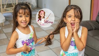 Les Corte El Cabello Otra Vez  Mi Primer Vlog [upl. by Enahsal]