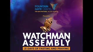 Watchman Assembly Fasting nd Praying Day 12  Presenting Yourself Before The Lord  22112024 [upl. by Aretha]