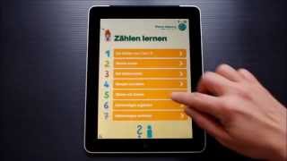 iPad App quotZählen lernenquot für Kinder  Die Zahlen von 1 bis 10 [upl. by Eninahs]