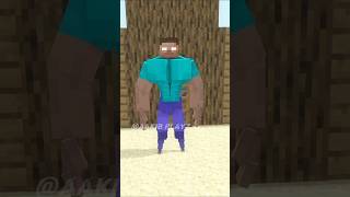 Building Challenge With Giga Herobrine ☠️ shorts minecraft [upl. by Ahrendt]