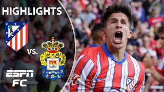 Giuliano Simeone makes Atleti history Atletico Madrid vs Las Palmas  LALIGA Highlights  ESPN FC [upl. by Marketa]