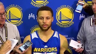 Curry On Durant Injury Weve Been In This Situation Very Recently [upl. by Eelirol]