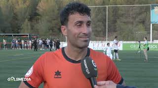 Entrevista  Frangi jugador Atzeneta UE [upl. by Murtha]