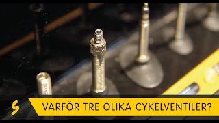 Varför finns det tre olika cykelventiler [upl. by Emyam]