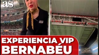 EXPERIENCIA VIP en el BERNABÉU ALUCINEN [upl. by Salomi]