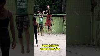 QUANDO COMEÇO A USAR AS PINGADAS 🏐 viralshorts esportes voleibol [upl. by Ondrea]