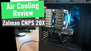 Zalman CNPS20X CPU Cooler Review  Better than Noctua [upl. by Atirec]