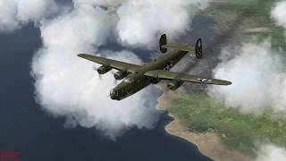 IL2  B24 Liberators Bomb Naples [upl. by Toole]