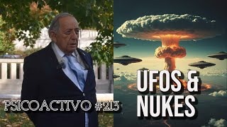 UK DroneUAP incursions enforce Captain Robert Salas UFOs amp Nukes testimony  Psicoactivo 213 [upl. by Tana348]