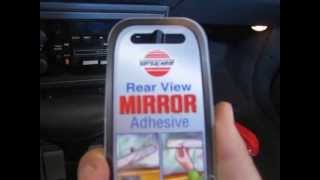 How To Reattach a Rearview Mirror [upl. by Fadden]