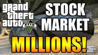 GTA 5 Online  Stock Market Tips quotBawsaqquot  How To Make MILLIONS GTA V [upl. by Idnis542]