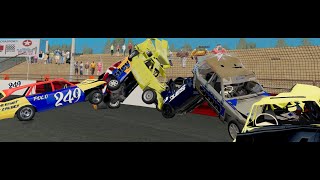 GBRPAll mk2 Granadas  Arena Essex Beamng Banger Racing Highlights [upl. by Ardnos]