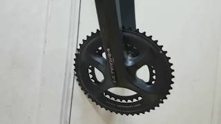 Ultegra 6800 vs 105 5800 crankset weight difference [upl. by Hsatan569]