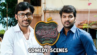 Vadacurry Comedy Scenes  Two gazes but only one girl  Jai  RJ Balaji  Swathi [upl. by Kcirtap]