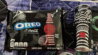 Coca Cola Oreo’s Cookies amp Soda Taste TestReview [upl. by Pascia]