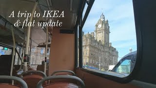 A Trip to IKEA and Flat Update  Edinburgh Vlog [upl. by Eben]