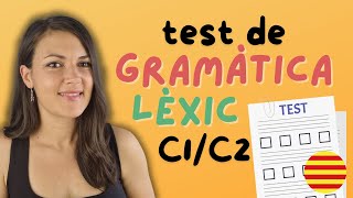 💗 Exercicis de GRAMÀTICA i LÈXIC nivell C1 i C2  Fes el TEST [upl. by Elamef]