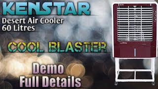 KENSTAR 60 litres Air Cooler Cool Blaster Demo amp Details Mehrotra Electronics IN HINDI [upl. by Birdt]