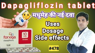 Dapagliflozin tablets 10 mg  Dapagliflozin tablets 5 mg  forxiga 10 mg in hindi [upl. by Shannen474]