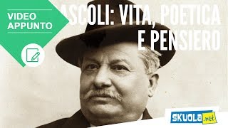 Giovanni Pascoli vita opere e poetica [upl. by Eissed]