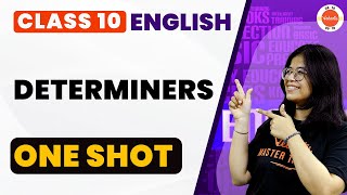 Determiners Class 10 One Shot  CBSE 10th English Grammar Cbse2024 Determiners Class10English [upl. by Weiss808]