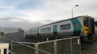 Mill Road Level Crossing and Midleton Railway Station in Midleton Co Cork [upl. by Elyrad]