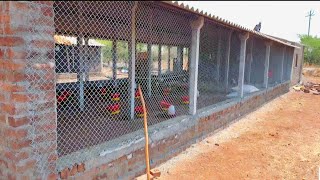 1000 sqft Poultry Shed Construction l investment l Material l [upl. by Mode]