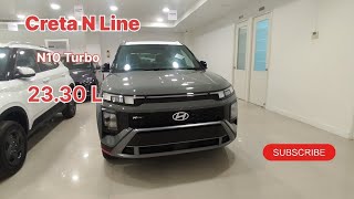 The All New Creta N Line Segment N10 Top VARIENT Amazing Looks 😲 and Futuristic Features creta [upl. by Aihsenot]