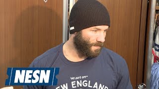 Edelman before Patriots take on the Chiefs Sunday night [upl. by Ringsmuth]