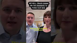 Great to be at a hospital in Manchester today with Wes More on our plan to fix the NHS nhs [upl. by Arracahs]