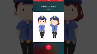 llamada a policía de niños de falsa para que tus hijos se porten bien como un nene grande [upl. by Nniuqal]