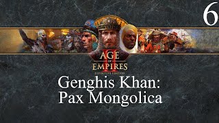 Age of Empires II Genghis Khan Pax Mongolica [upl. by Nilknarf]