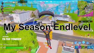 My Season End Level Fortnite Chapter 3 Season 3 finished at 1 in the world [upl. by Anieral]