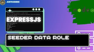 ExpressJS untuk Pemula 15  Seeder Role Sequelize [upl. by Atnes619]