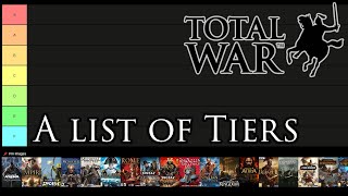 Ranking all the Total War Games  A list of Tiers [upl. by Sdlonyer175]