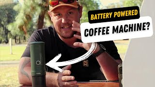 Coffee on the Go in 5 Minutes with NO INVERTER Required  OutIn Nano Espresso Maker [upl. by Atorod]