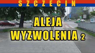 Aleja Wyzwolenia  Szczecin w czerwcu część 2 [upl. by Dloreg]