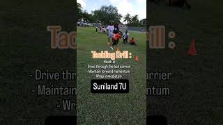 Youth Football tackling Drills [upl. by Niamrahc679]