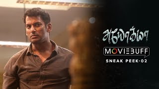 Ayogya  Moviebuff Sneak Peek 02  Vishal Raashi Khanna R Parthiban  Venkat Mohan [upl. by Debo]