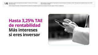 ¡Gana más con tus ahorros Depósitos MyInvestor al 325 TAE [upl. by Irakuy970]